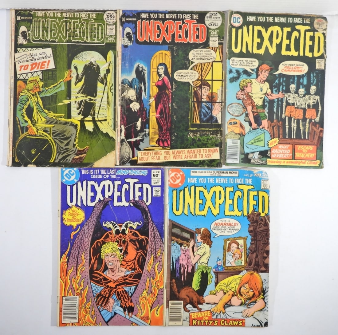 (5) DC HORROR COMICS (1 of 3)