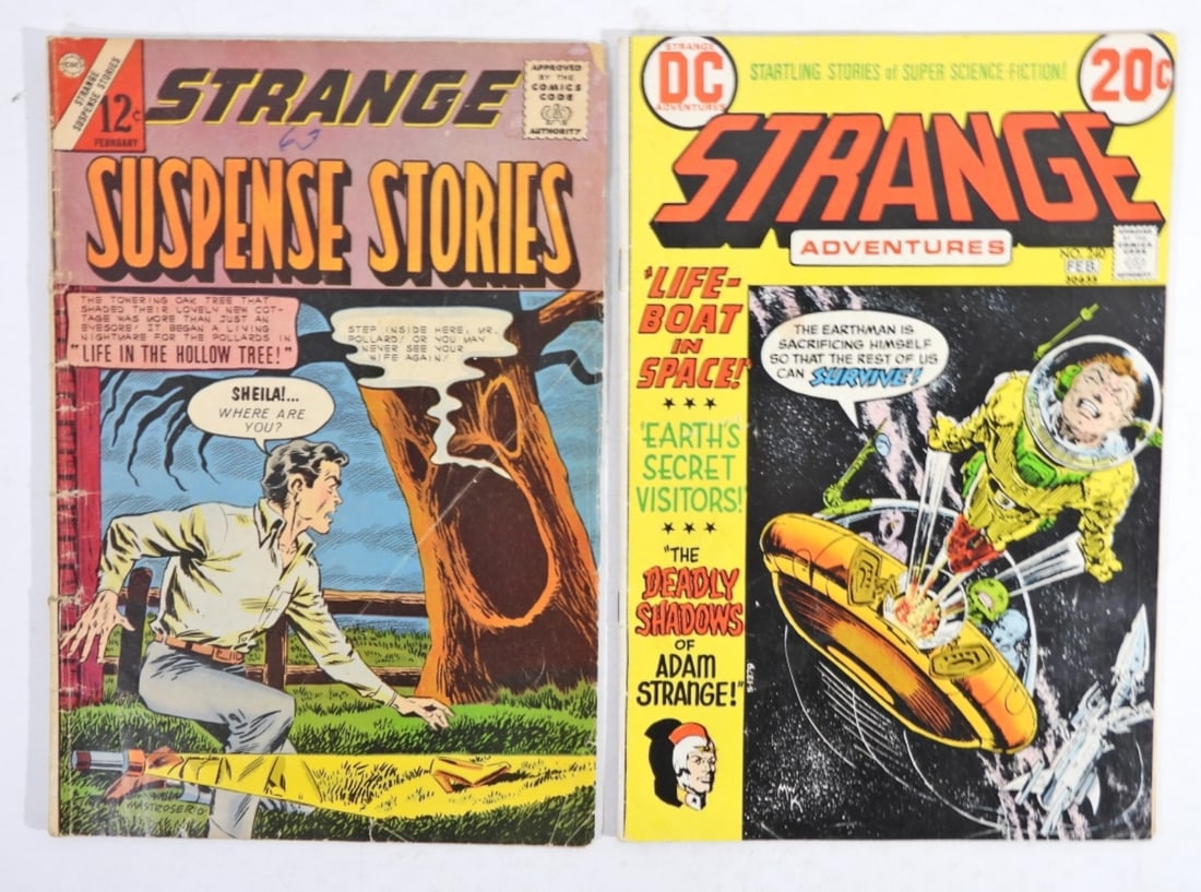 (2) DC STRANGE ADVENTURES/SUSPENSE STORIES (1 of 3)
