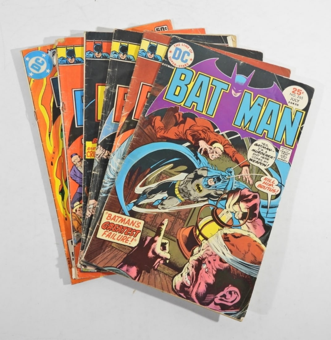 (6) BATMAN BRONZE AGE COMICS (1 of 6)