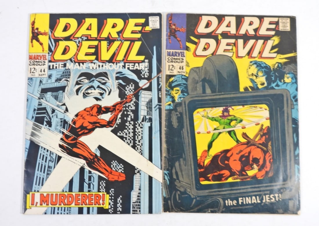 (2) DAREDEVIL MARVEL 12 CENT COMICS (1 of 3)