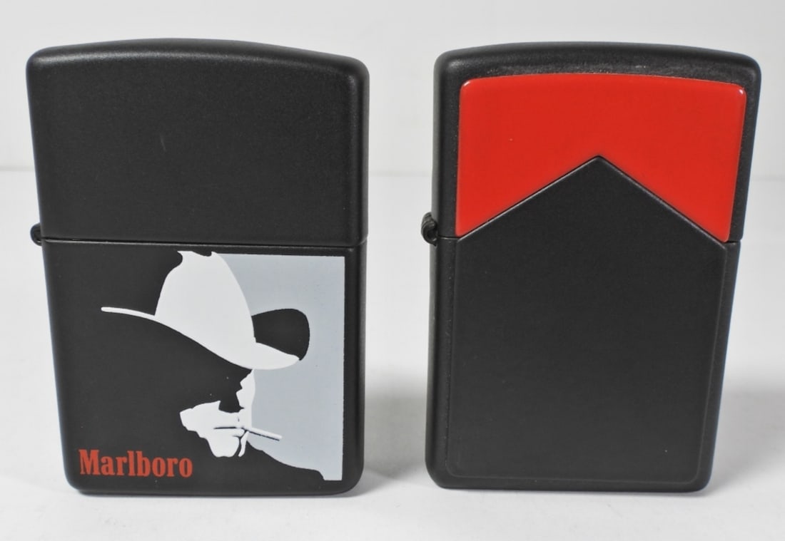 (2) MARLBORO ZIPPOS LIGHTERS (1 of 4)