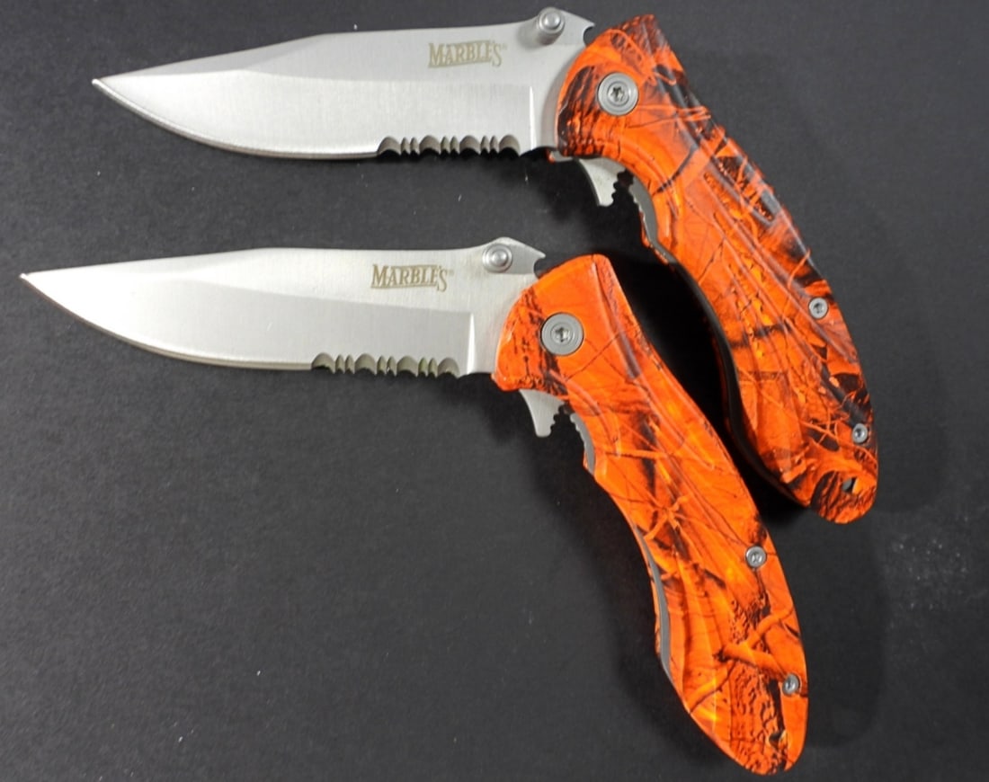(2) MARBLE'S POCKET KNIVES (1 of 3)