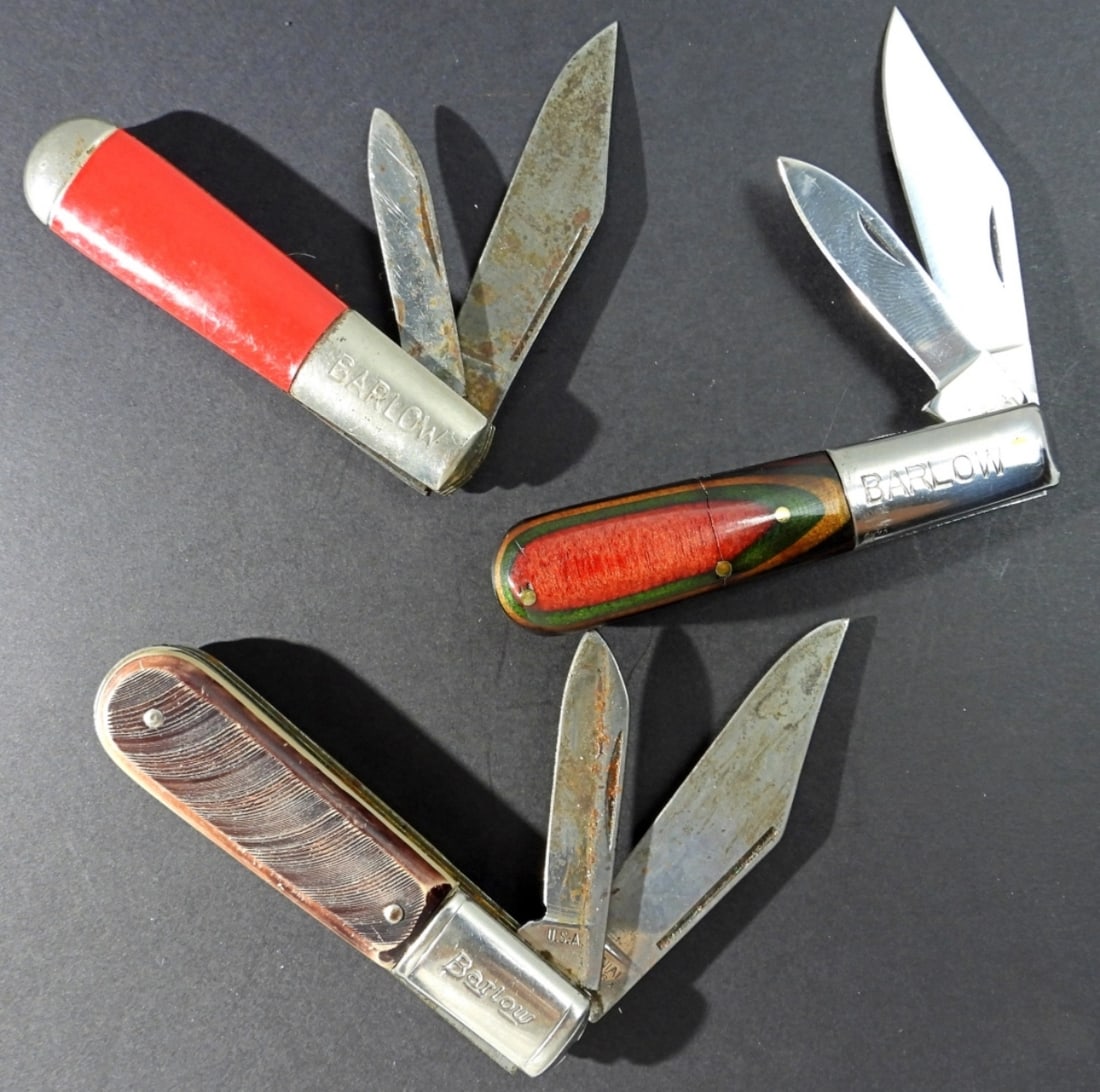 (3) BARLOW POCKET KNIVES (1 of 3)