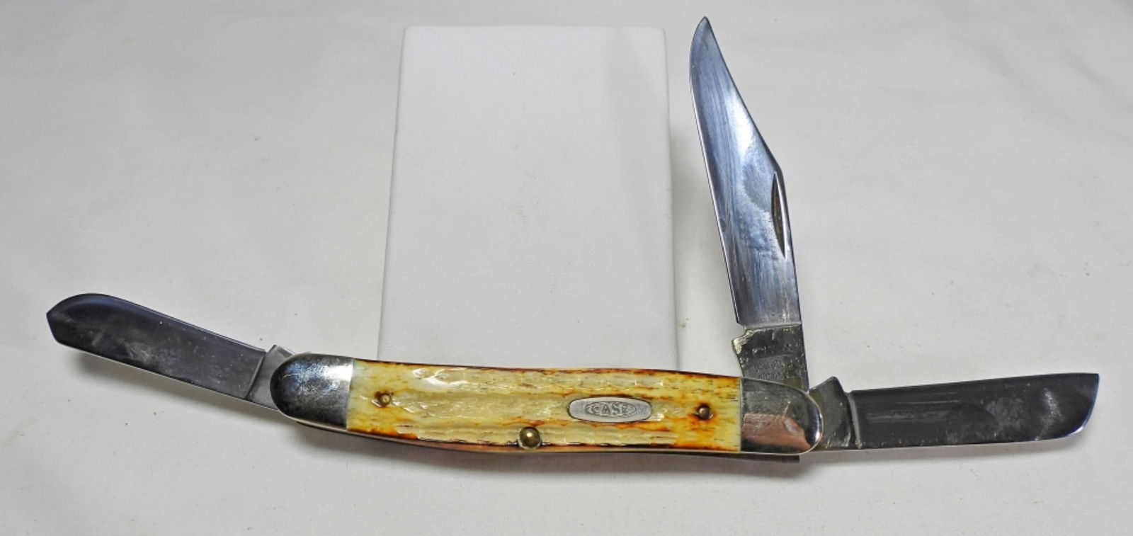 CASE SC 6347 SS STOCKMAN KNIFE MCMXCIII (1 of 3)