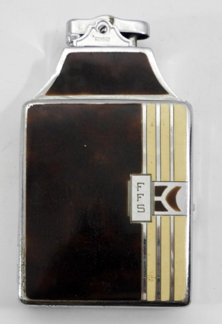 RONSON VINTAGE CIGARETTE CASE LIGHTER (1 of 6)