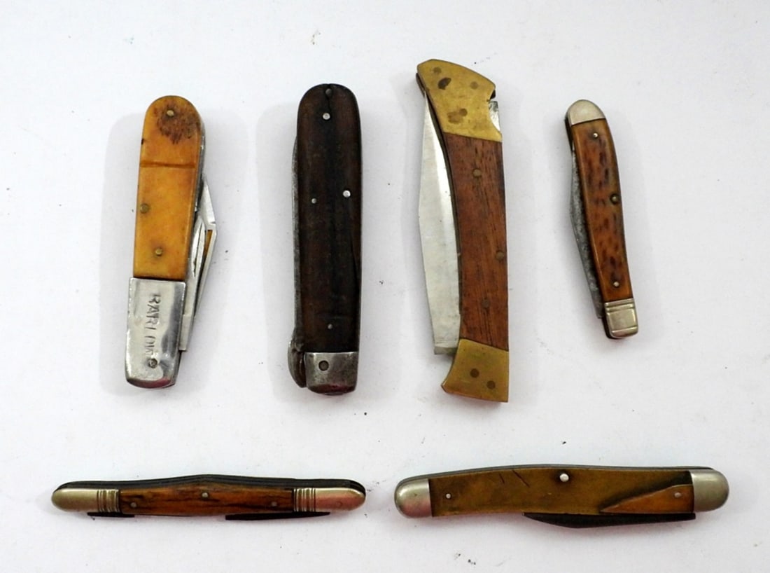 (6) VINTAGE KNIVES for REPAIR (1 of 2)