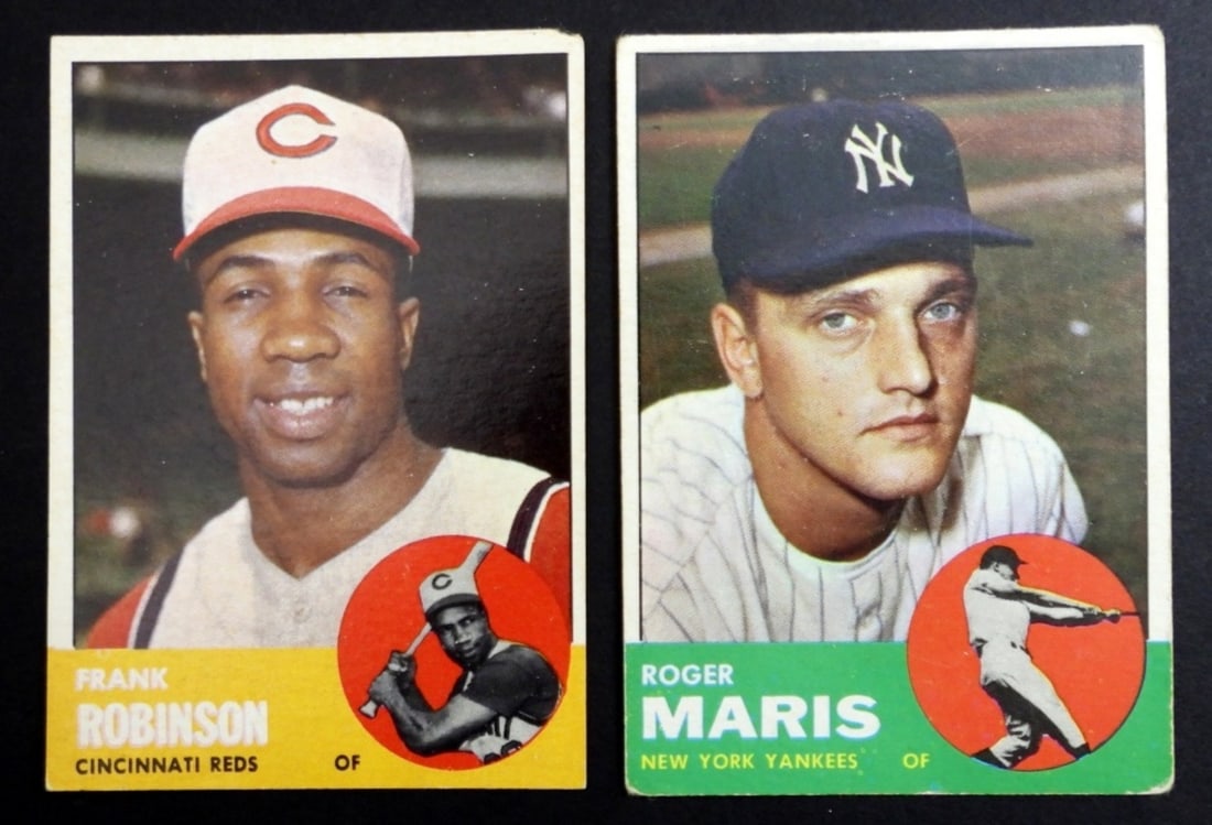 1963 TOPPS #120 ROGER MARIS & #400 (1 of 2)
