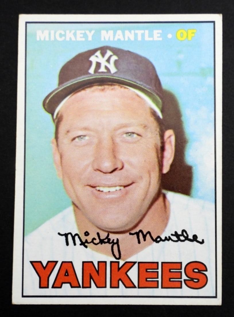 1967 TOPPS #150 MICKEY MANTLE (1 of 2)