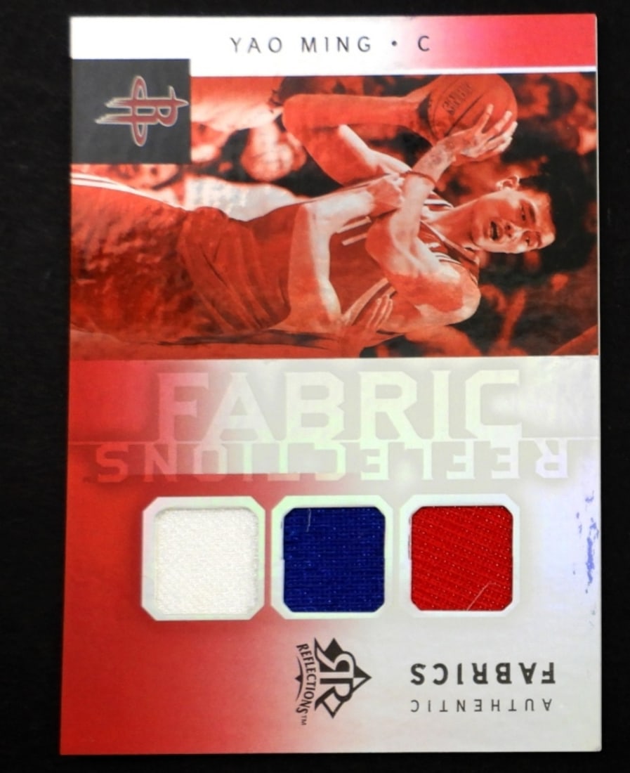 UPPERDECK YAO MING 17/25 JERSEY CARD (1 of 2)