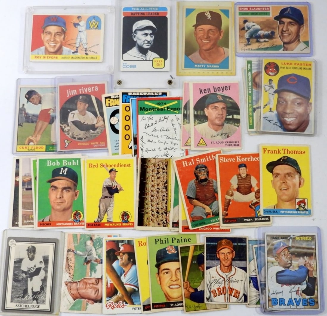 VINTAGE BASEBALL CARD LOT 1950s/60s/70s (1 of 3)