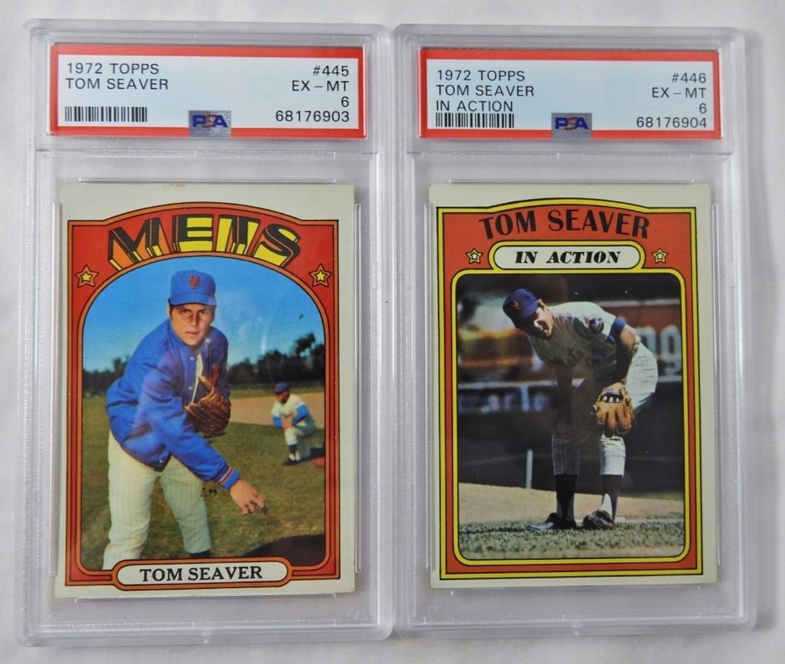 (2) PSA TOPPS TOM SEAVER 1972 (1 of 3)