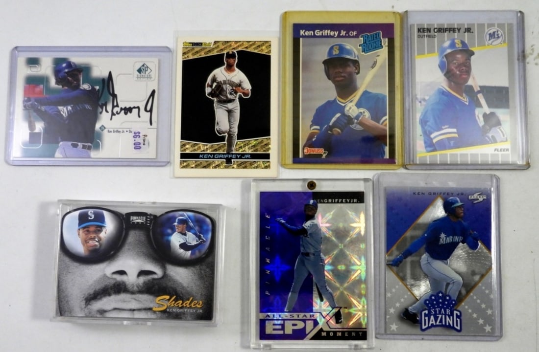 KEN GRIFFEY, JR. BASEBALL CARD LOT (1 of 3)
