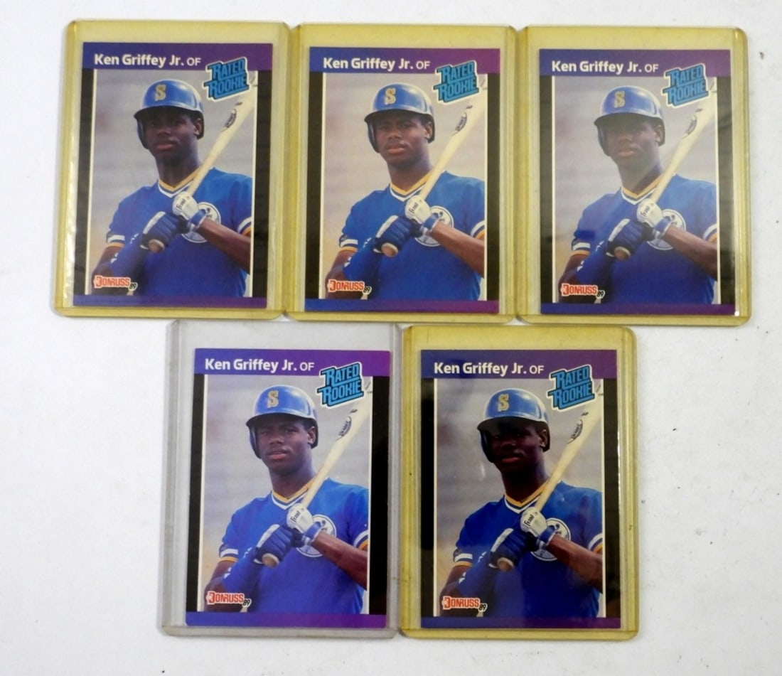 (5) KEN GRIFFEY, JR. ROOKIE 1988: DONRUSS