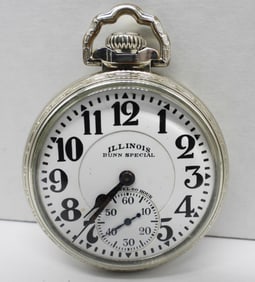 ILLINOIS BUNN SPECIAL, 16S, 23/60 23 JEWEL