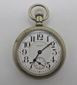 ELGIN FATHER TIME, 18S, 21 JEWEL