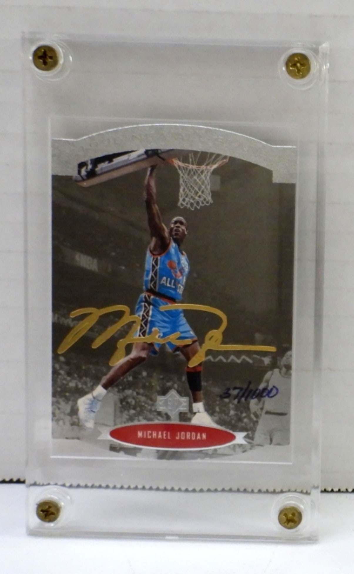 1996 SP NBA ALL STAR DIE CUT JORDAN (1 of 3)