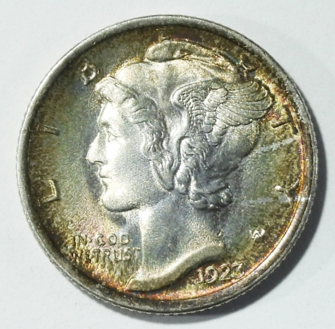 1923 MERCURY DIME BU (1 of 2)