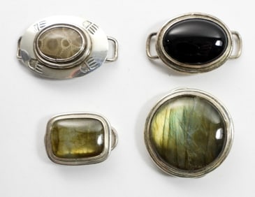 (4) MEXICO 925 SLIDE PENDANTS