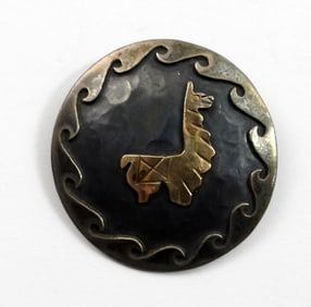 18k & .925 PERU PENDANT / PIN