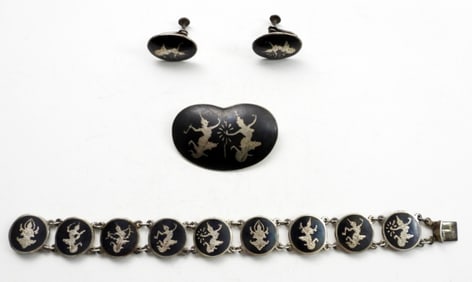 Siam Sterling Set of 3