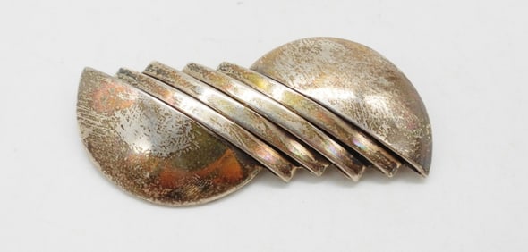 VINTAGE STERLING BROOCH "MEXICO"