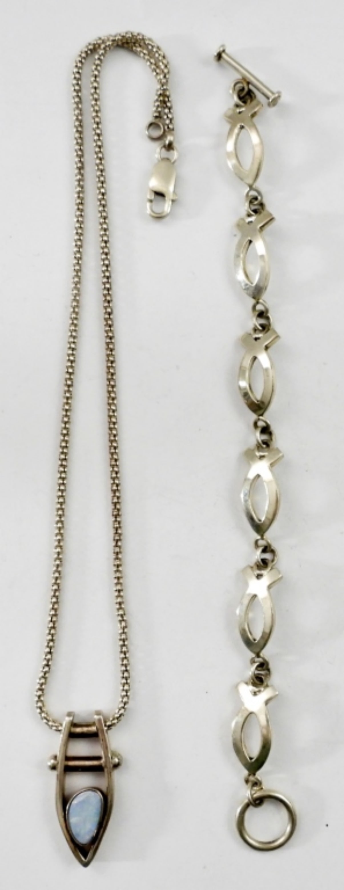 SOUTHWEST STERLING FISH BRACELET plus (1 of 3)