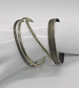 CORO BANGLE, DOUBLE RING & CUFF BANGLES