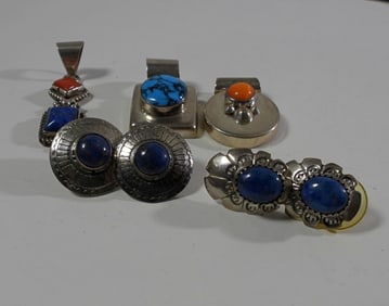 COOL SOUTHWEST STERLING JEWELRY LOT