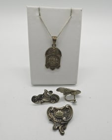 VINTAGE STERLING SET OF 4