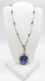 ITALY 925 MOVING TURTLE NECKLACE