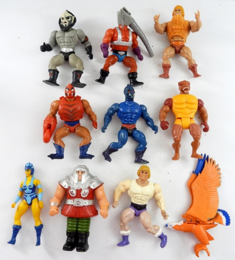 (10) TEENAGE MUTANT STYLE FIGURINES (1 of 4)