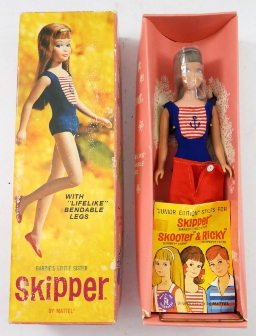 1964 MATTEL SKIPPER DOLL in ORIGINAL BOX (1 of 6)