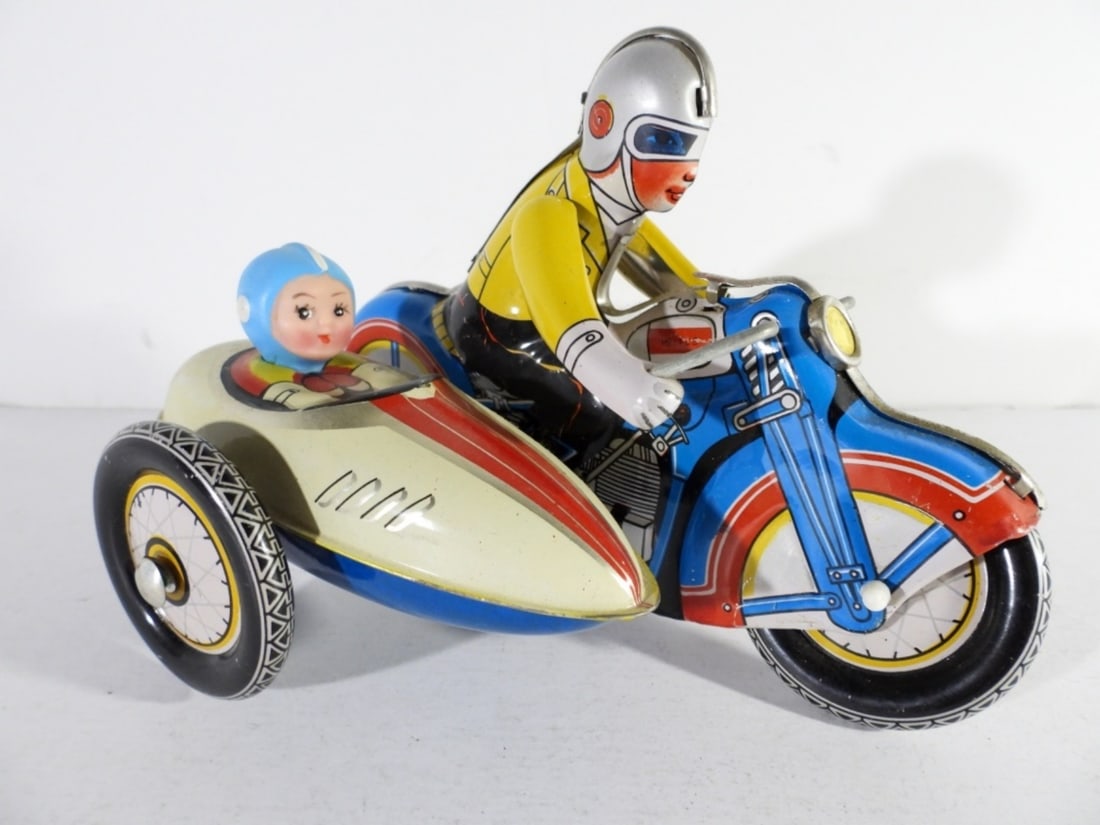GSM WIND-UP TIN MOTORCYCLE (1 of 5)