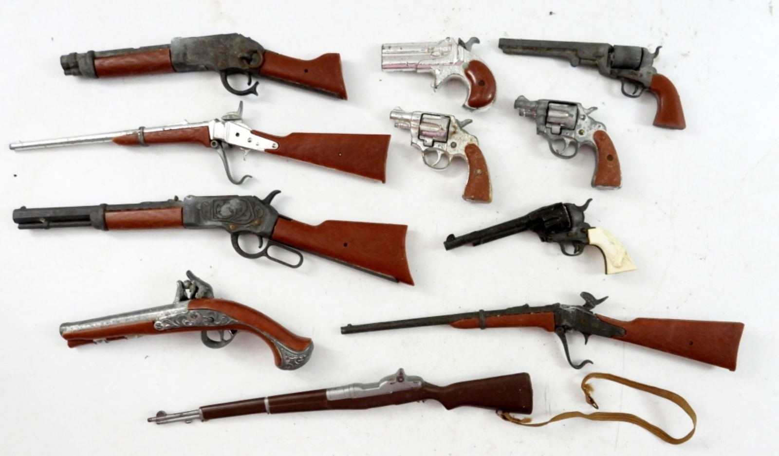 (11) MINI LONG & SHORT BARREL TOY GUNS (1 of 4)