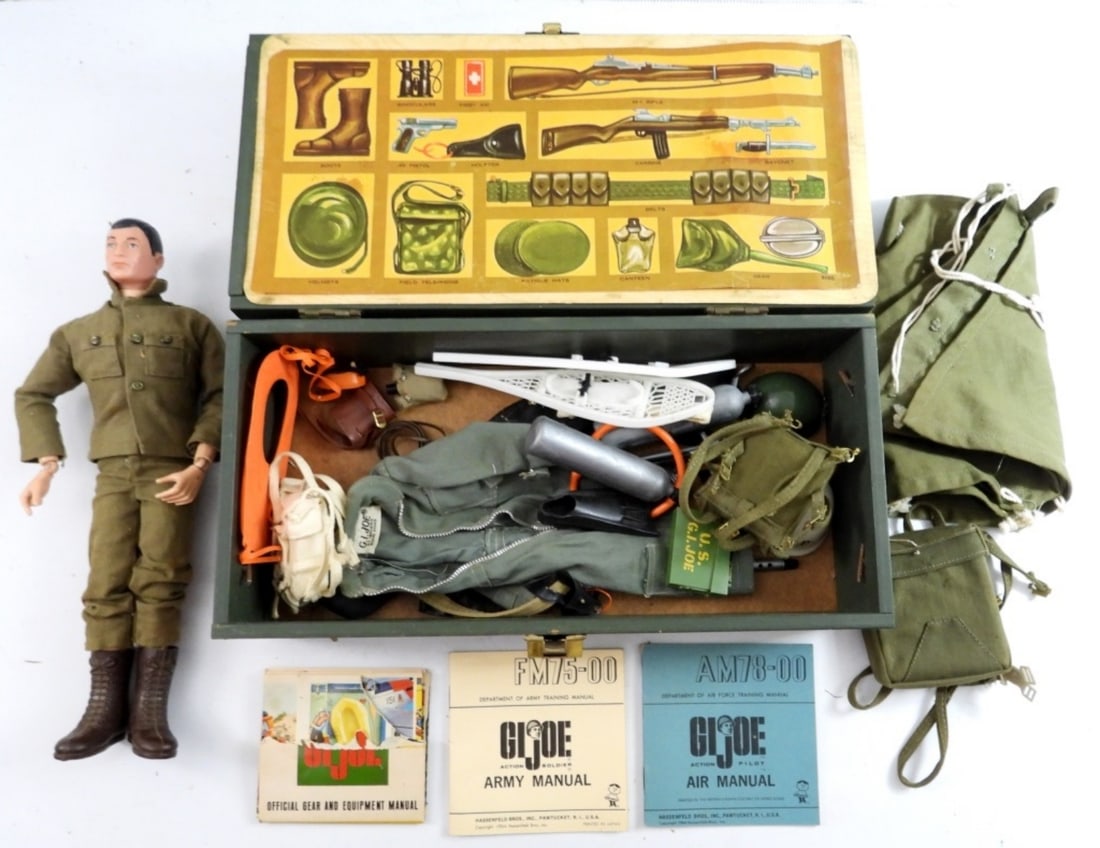 GI.joe アクションマリーン＋フットロッカー Gi Joe 1964 Footlocker for sale | eBay