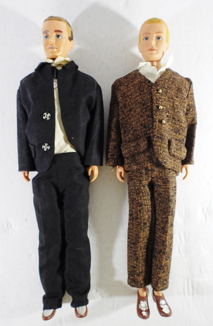 (2) 1960 VINTAGE MATTEL KEN DOLLS (1 of 6)