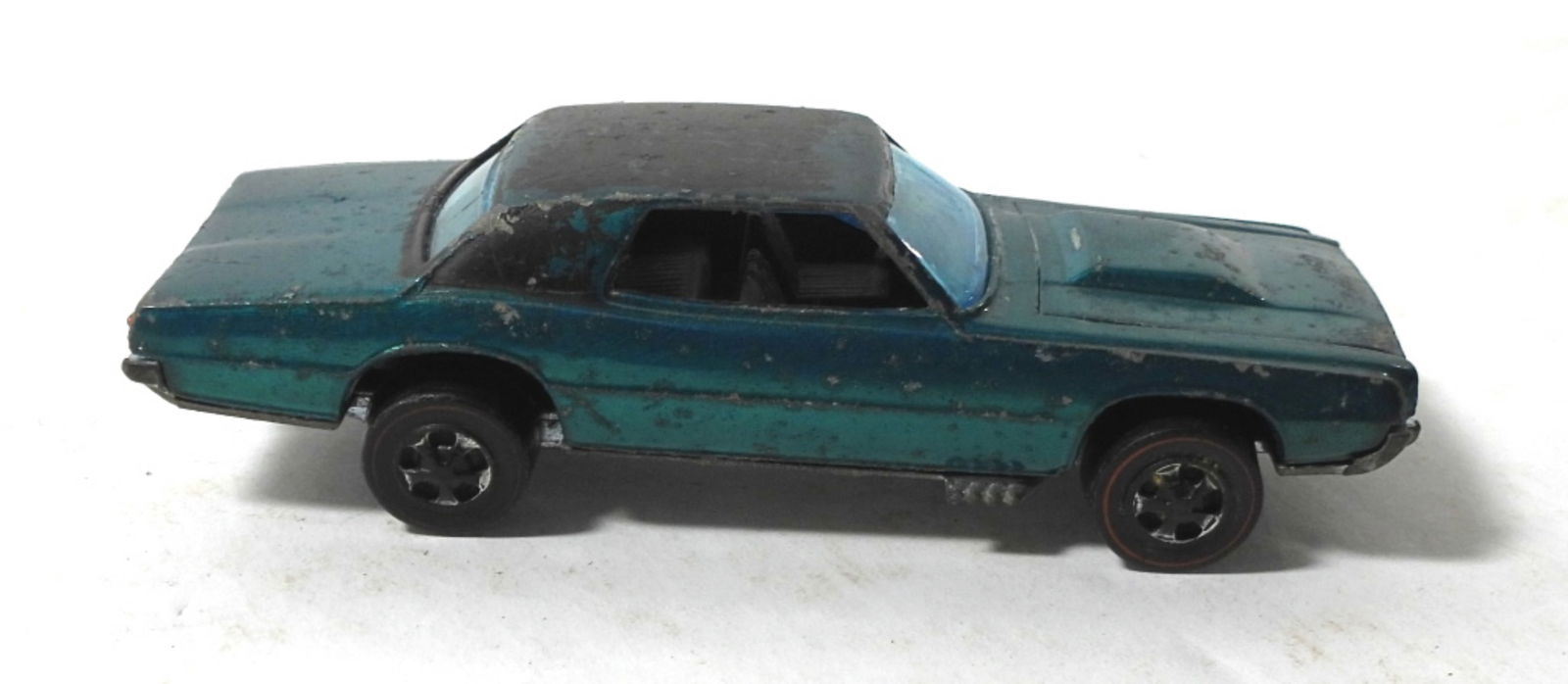 HOT WHEELS REDLINE TEAL AQUA T-BIRD: FAIR CONDITION HK 1967