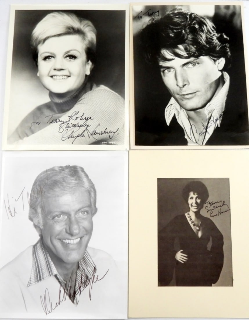 SIGNED 8X10 CHRISTOPHER REEVE & MORE (1 of 4)