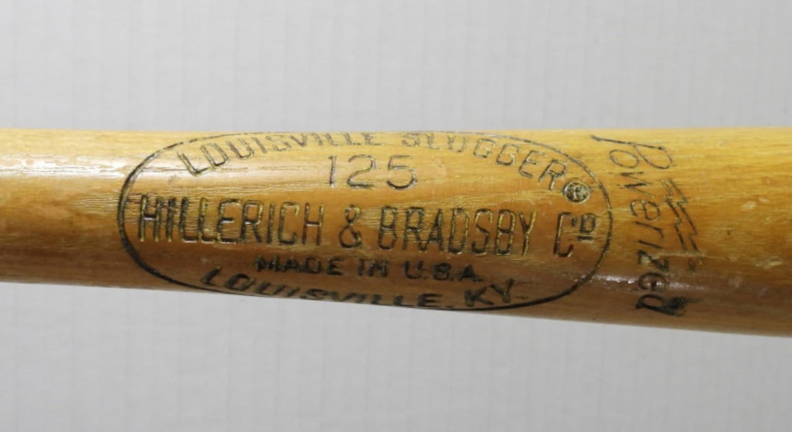 LOUISVILLE SLUGGER BASEBALL BAT: GENUINE METS POWERIZED ON SIDE OF BAT