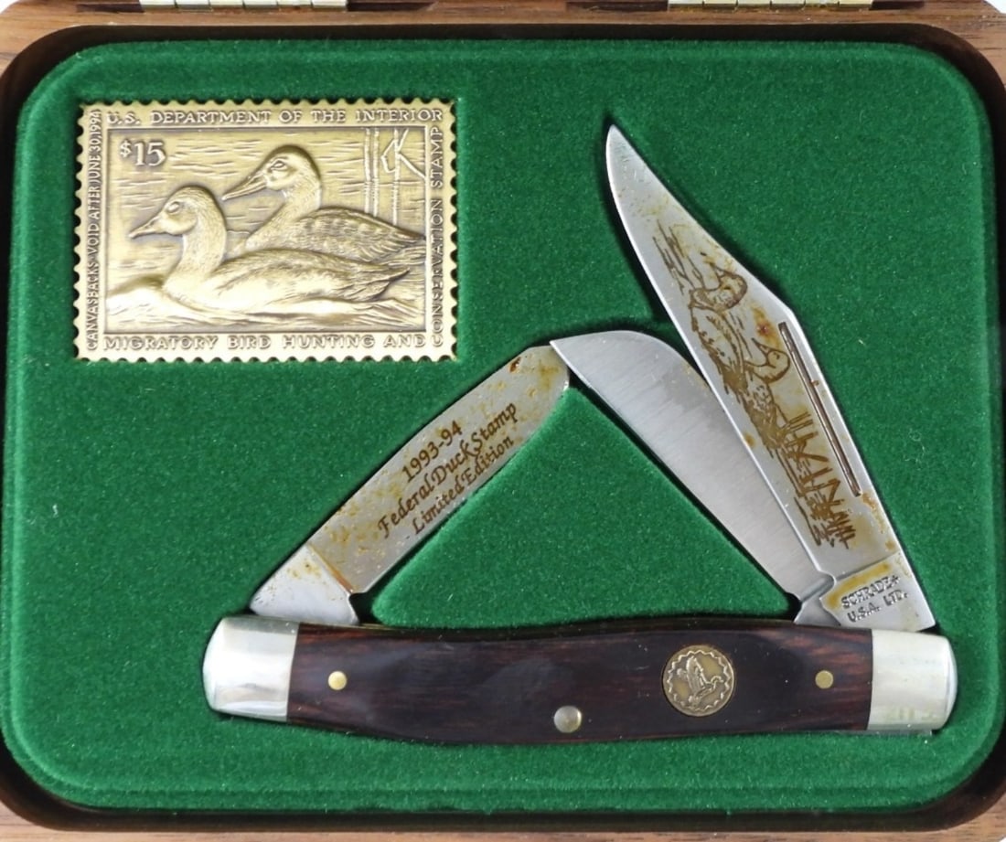 FEDERAL DUCK STAMP / KNIFE SET (1 of 4)