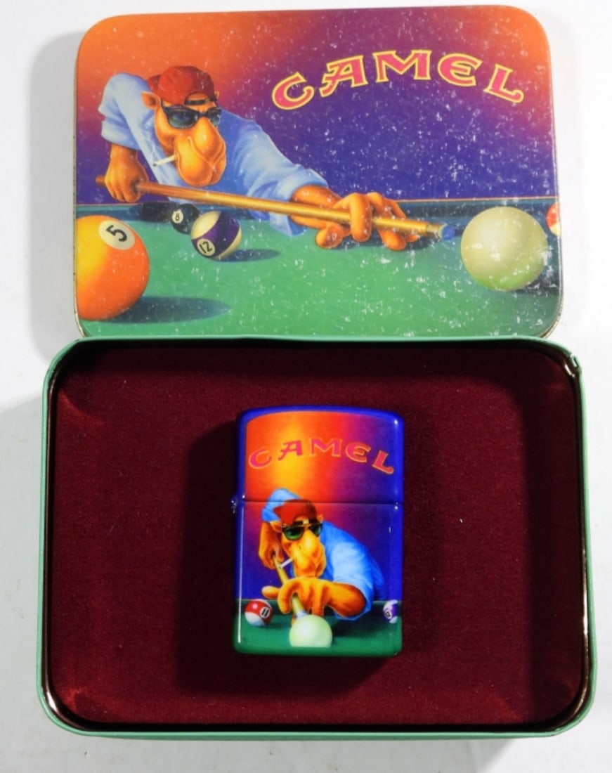 VINTAGE 1993 SEALED CAMEL SMOKIN JOE ZIPPO (1 of 4)