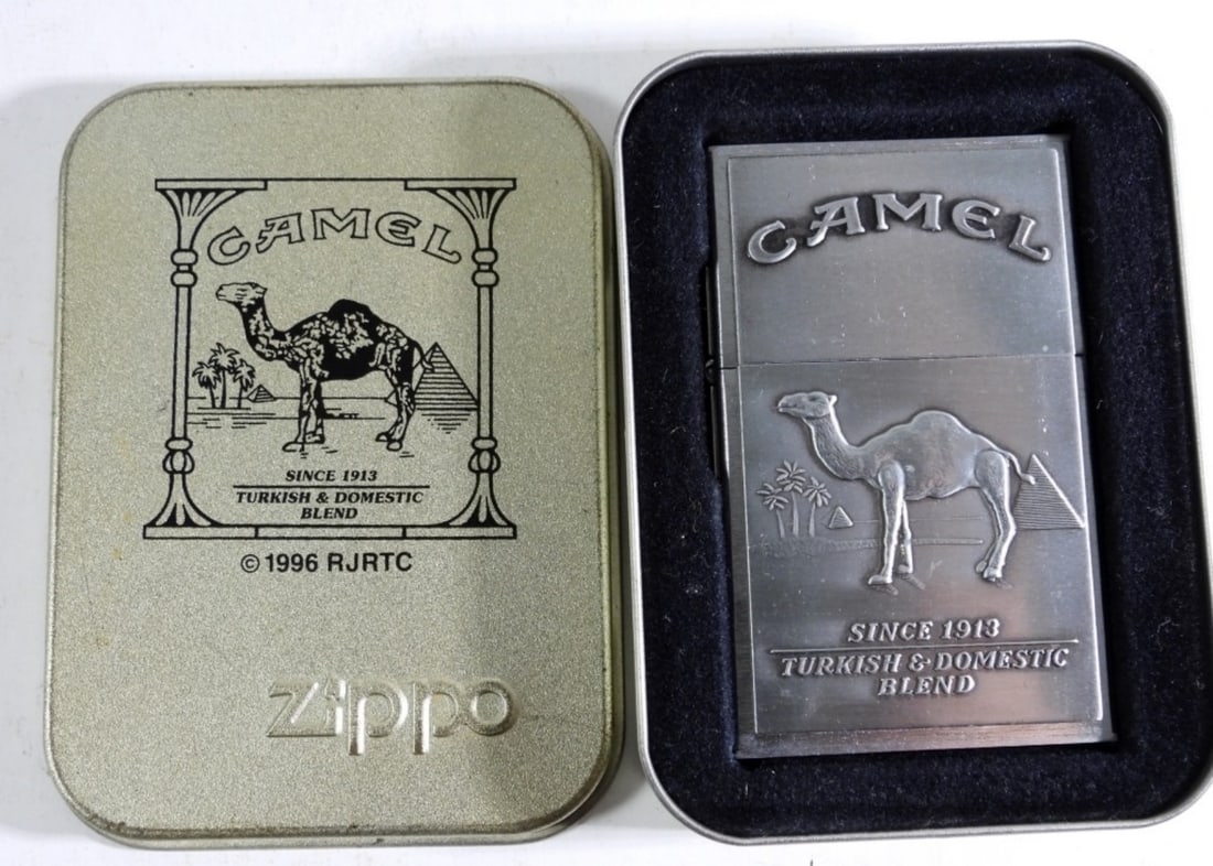 1996 UNFIRED SECOND REPLICA CAMEL ZIPPO (1 of 4)