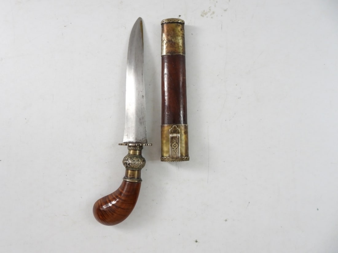 ARABIAN STYLE LETTER OPENER: GREAT CONDITION COMES WITH COVER