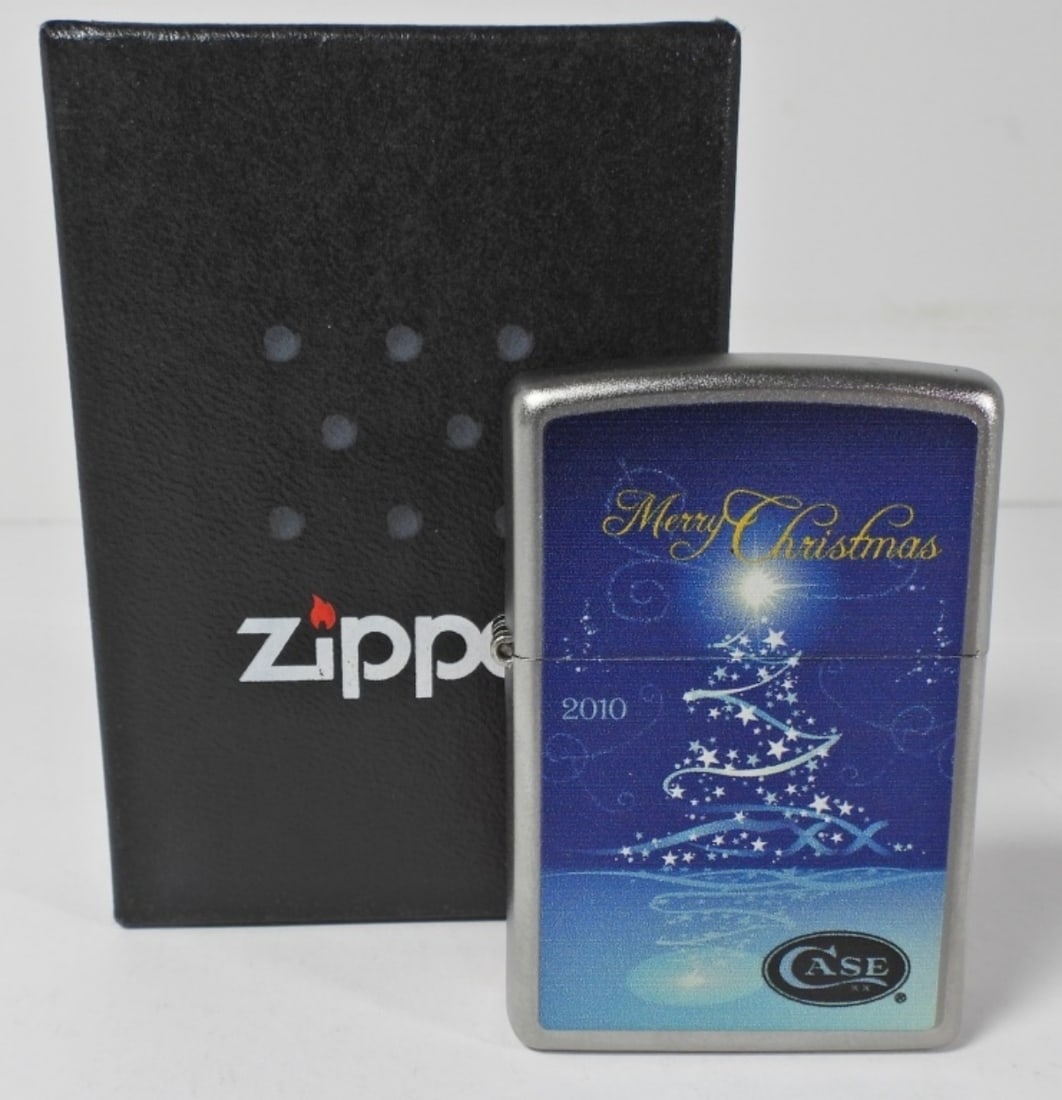 SEALED 2010 CASE XX ZIPPO: CHRISTMAS THEME 2010, SEALED, IN A ZIPPO BOX