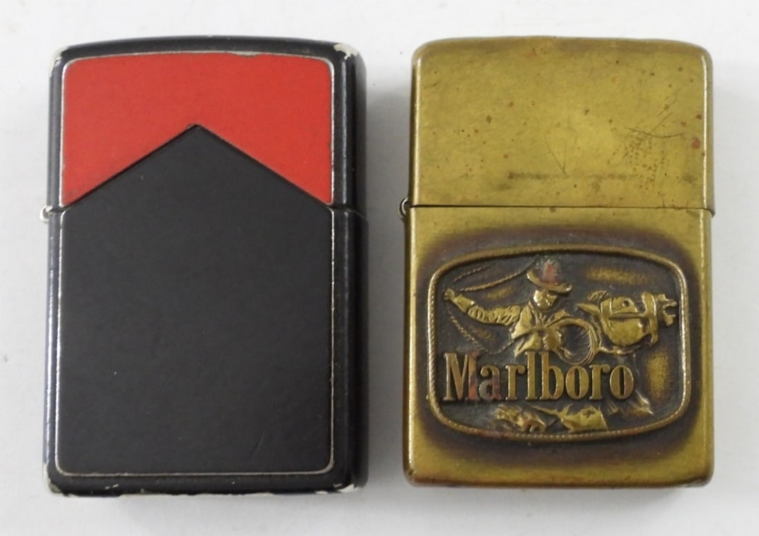 2  MARLBORO ZIPPO LIGHTERS (1 of 4)