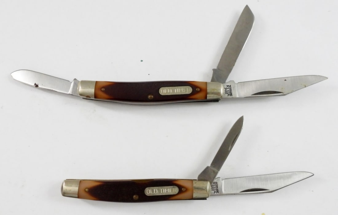 330T & 340T OLD TIMER POCKET KNIVES (1 of 3)