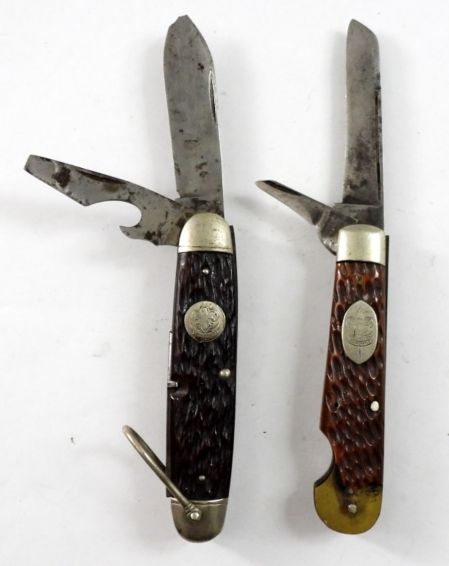 (2) VTG BOY SCOUT POCKET KNIVES (1 of 3)
