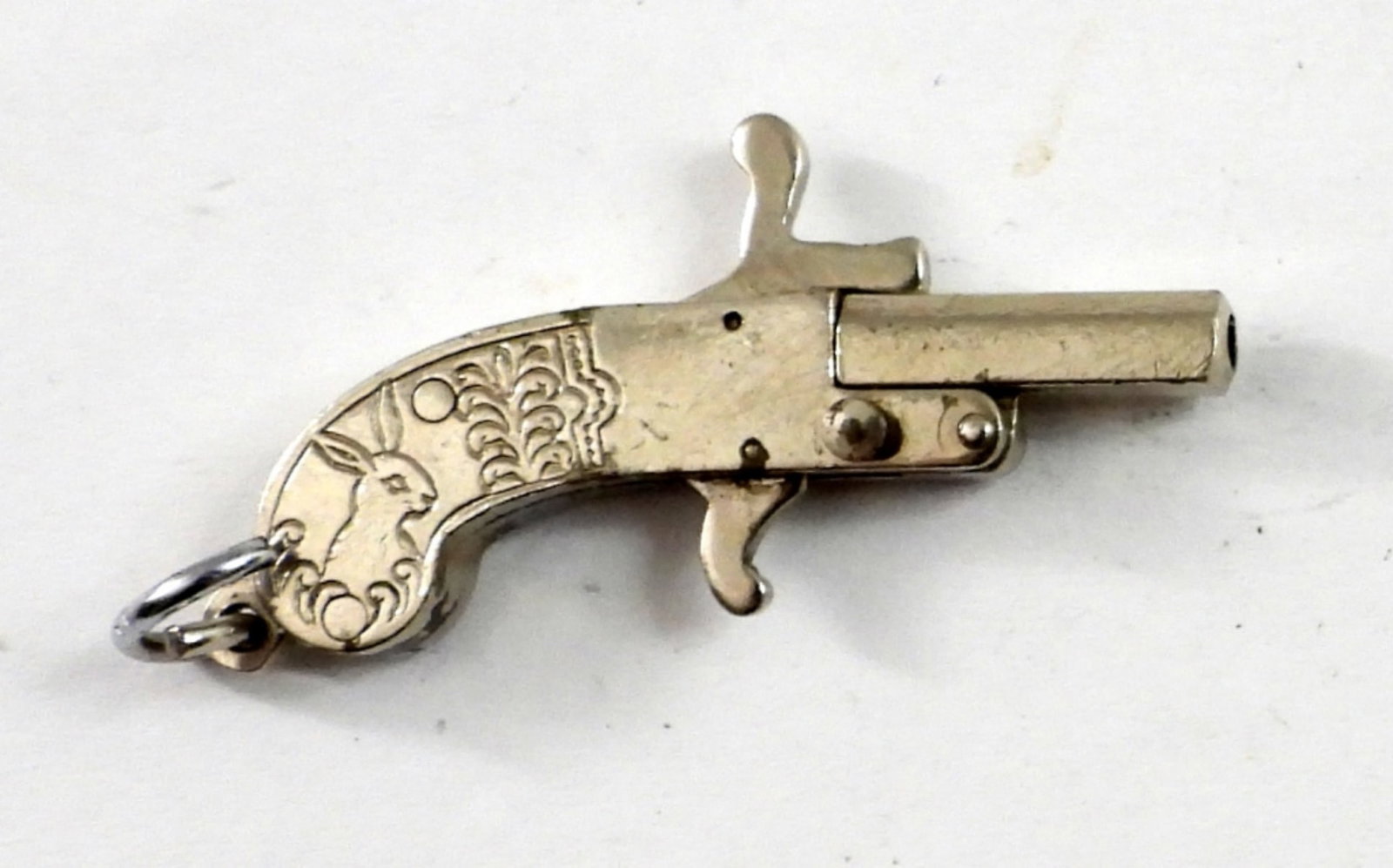 PINFIRE MINI GUN: 1 1/2" LONG - UNTESTED - NICE CONDITION