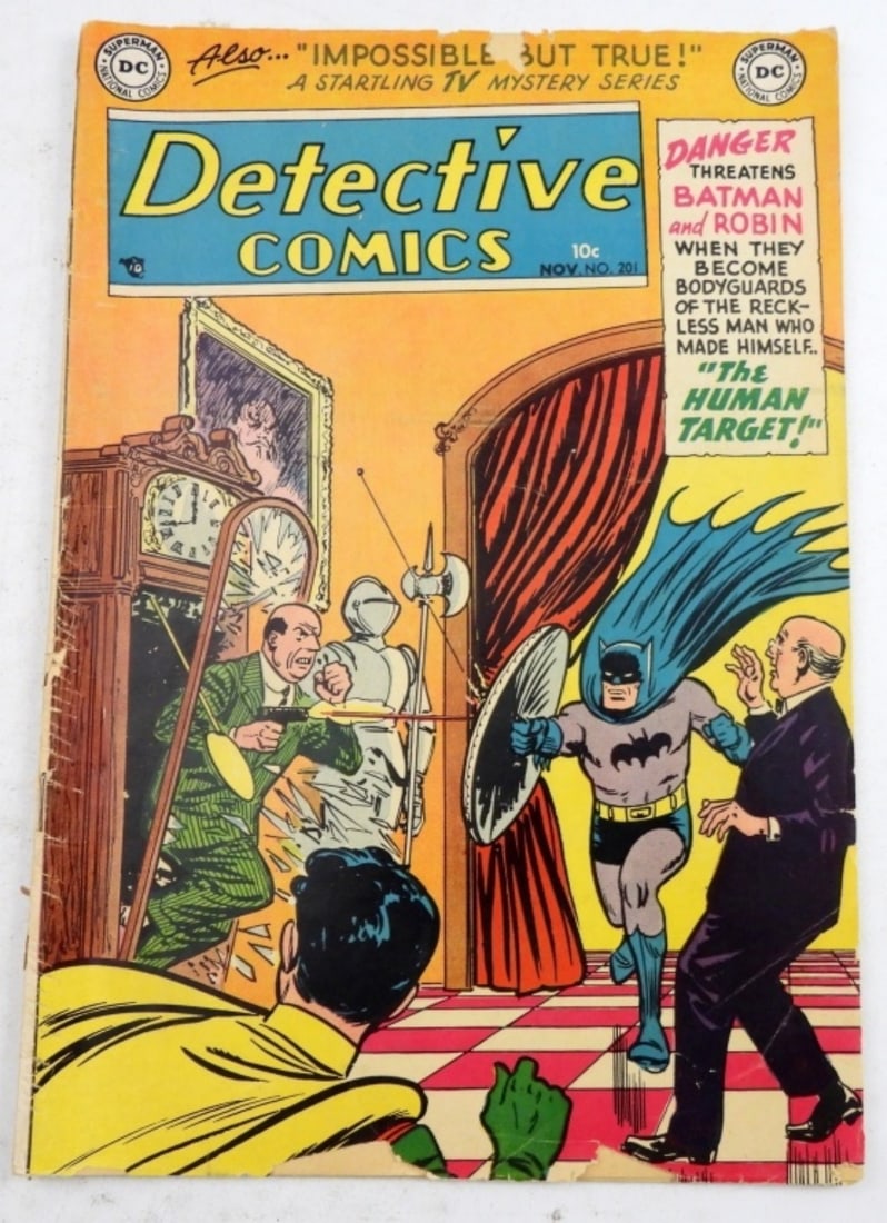 DC BATMAN 10c #201 PRE CODE 1953 (1 of 4)
