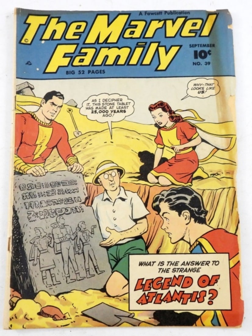 MARVEL FAMILY #39 1949 GOLDEN AGE (1 of 5)